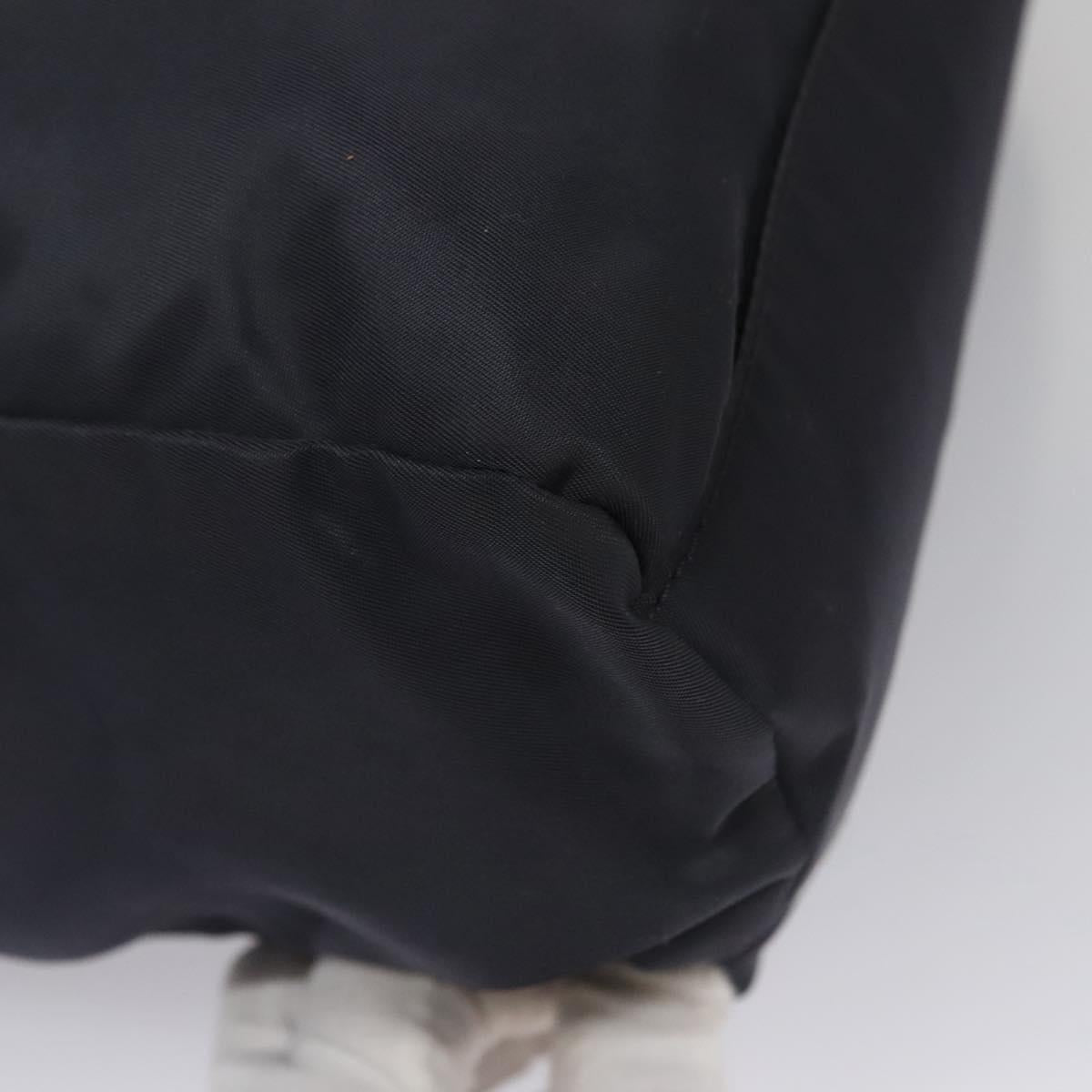 PRADA Hand Bag Nylon Navy Auth BA297