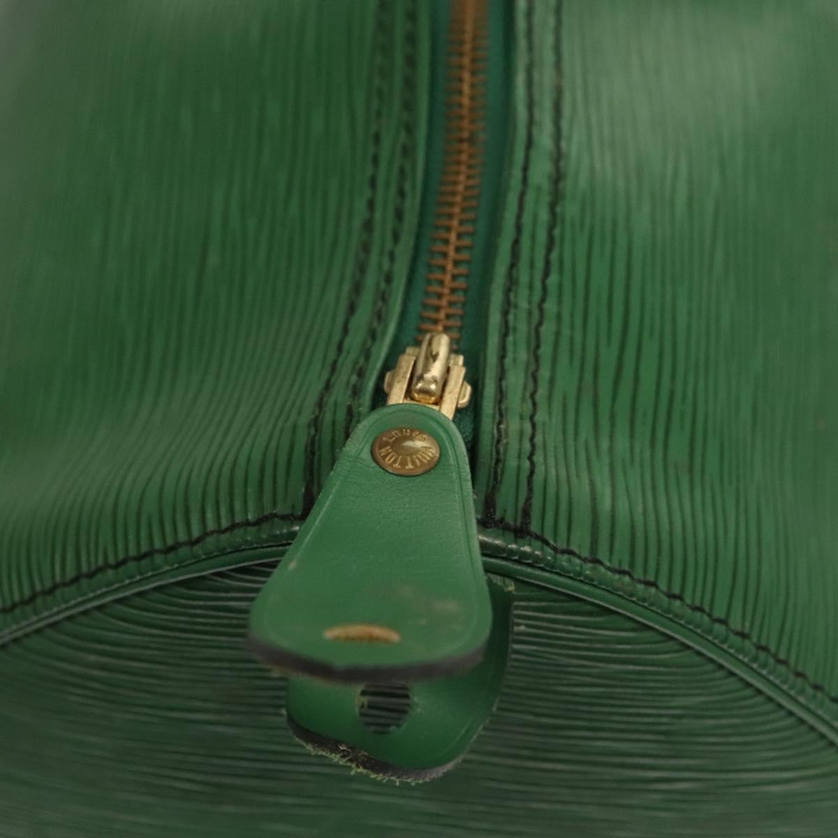 LOUIS VUITTON Epi Speedy 40 Hand Bag Green M42984 LV Auth BA3003