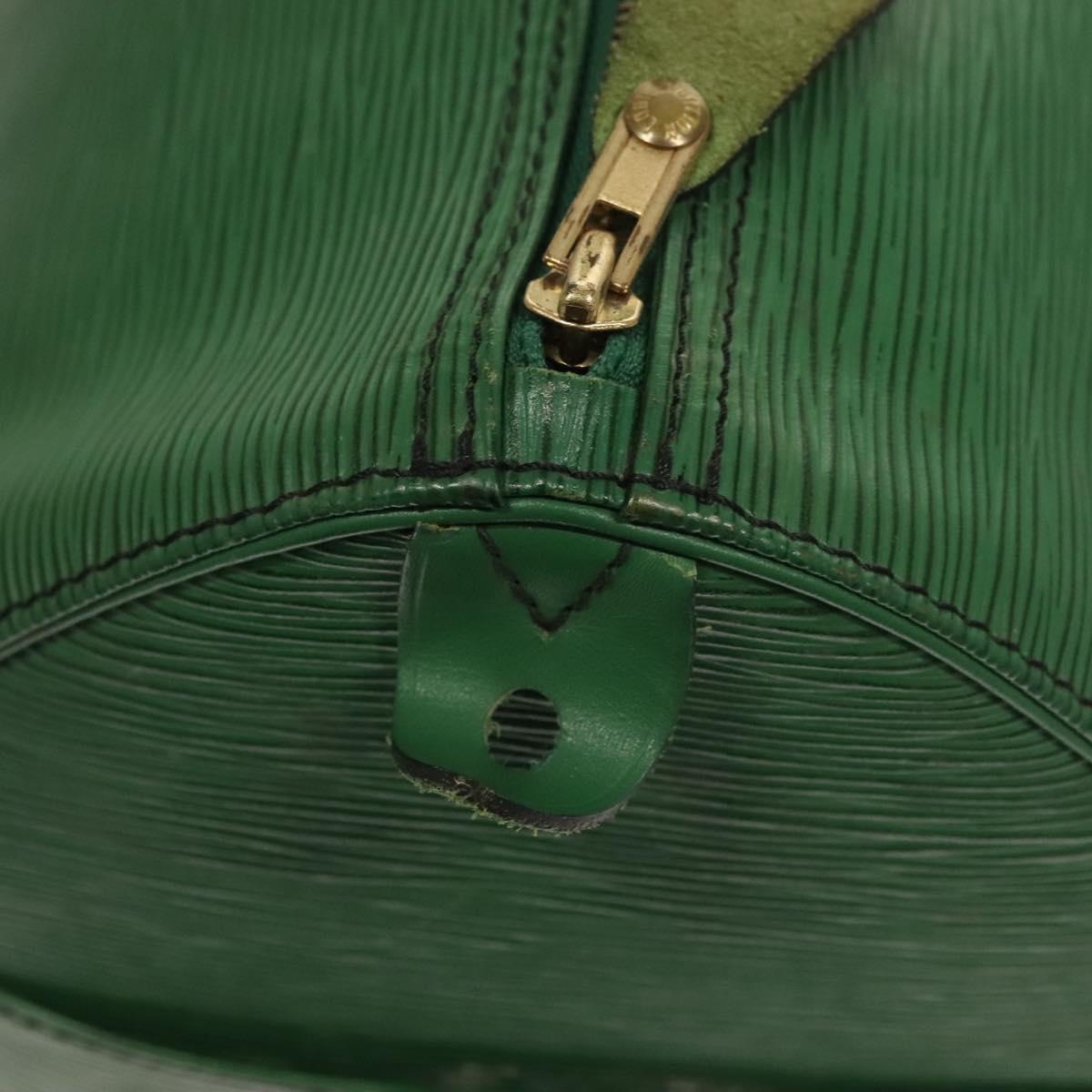 LOUIS VUITTON Epi Speedy 40 Hand Bag Green M42984 LV Auth BA3003