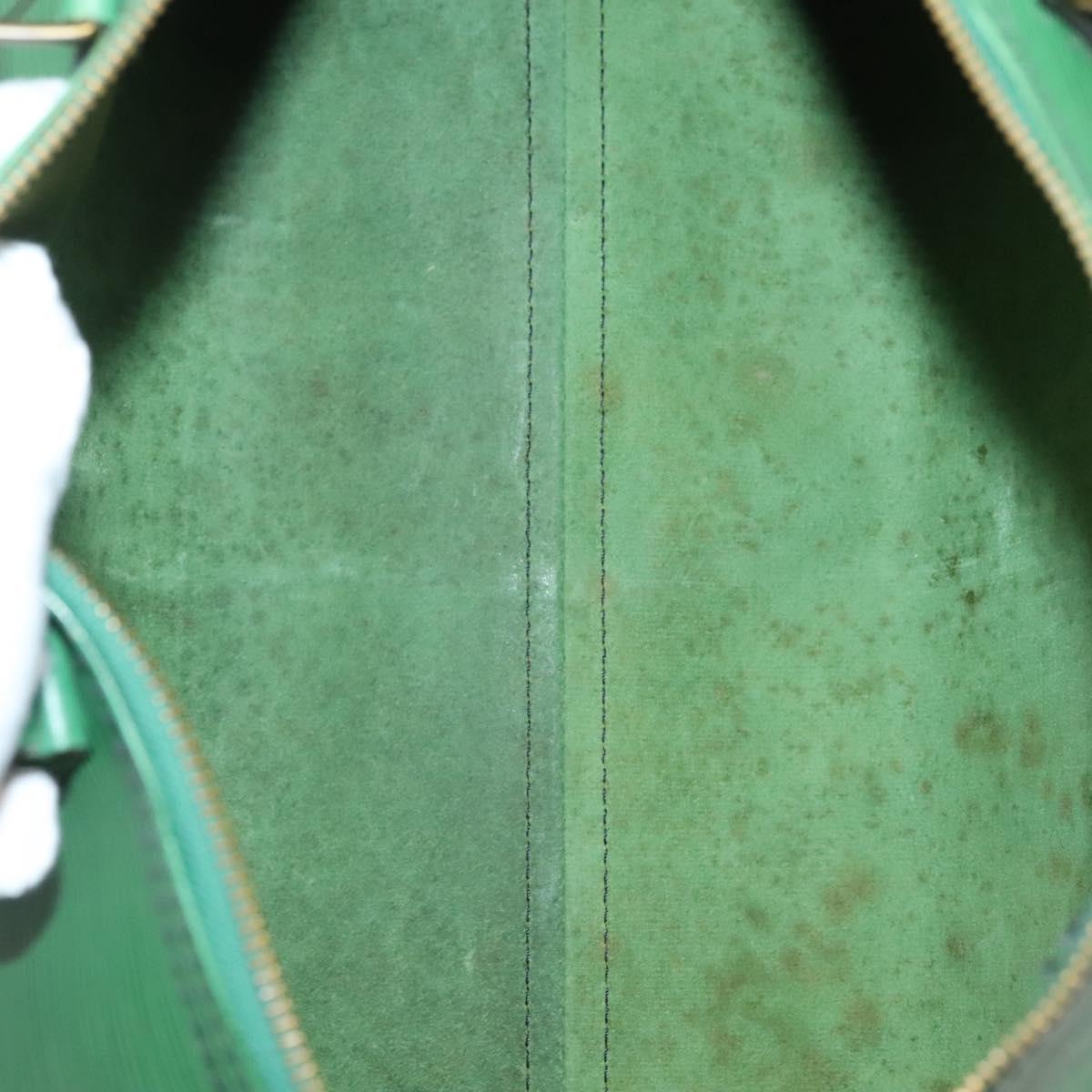 LOUIS VUITTON Epi Speedy 40 Hand Bag Green M42984 LV Auth BA3003