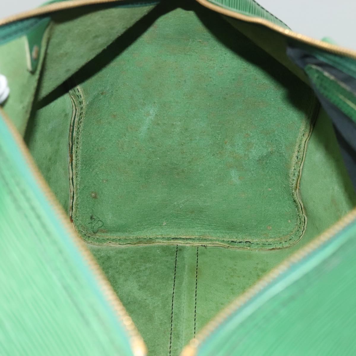 LOUIS VUITTON Epi Speedy 40 Hand Bag Green M42984 LV Auth BA3003