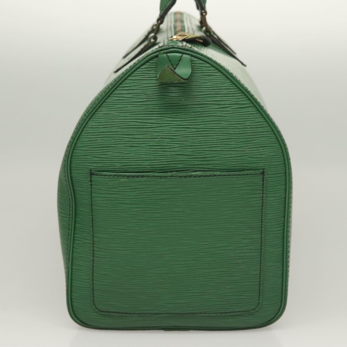 LOUIS VUITTON Epi Speedy 40 Hand Bag Green M42984 LV Auth BA3003
