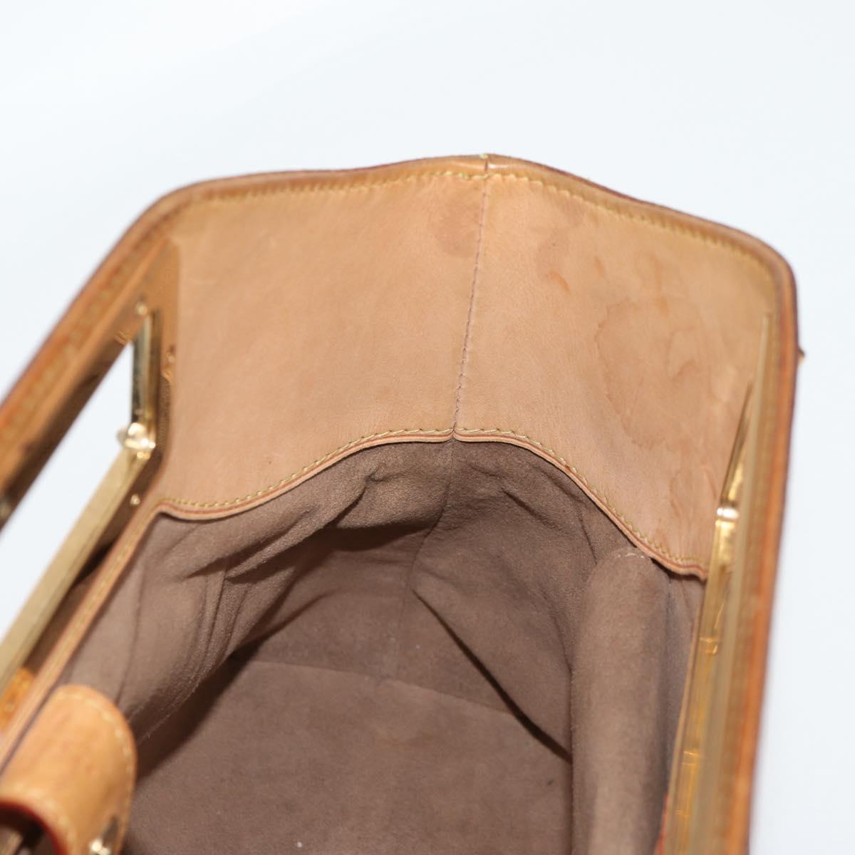 LOUIS VUITTON Monogram Multicolor Judy MM Bag 2Way Black M40256 LV Auth BA3006V