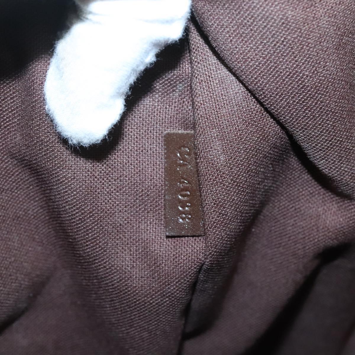 LOUIS VUITTON Damier Ebene Kababobur Tote Bag N52006 LV Auth BA3010