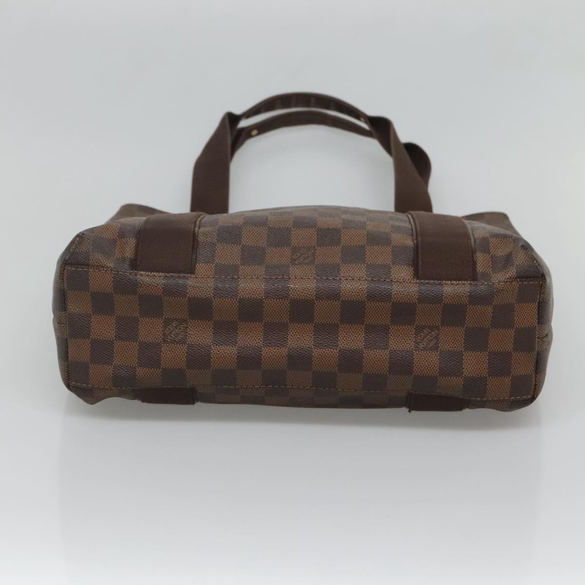 LOUIS VUITTON Damier Ebene Kababobur Tote Bag N52006 LV Auth BA3010