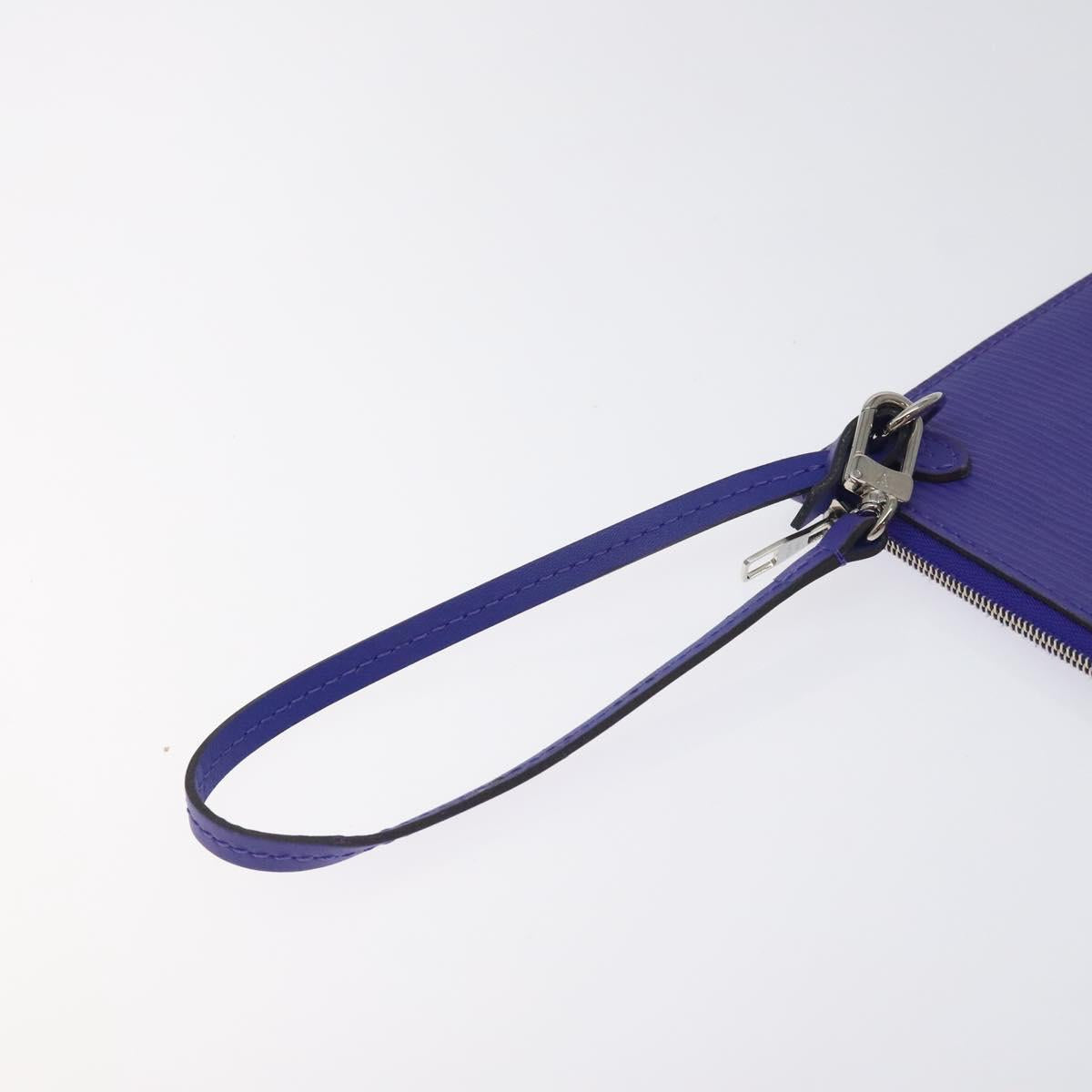 LOUIS VUITTON Epi Neverfull MM Pouch Fig LV Auth BA3013