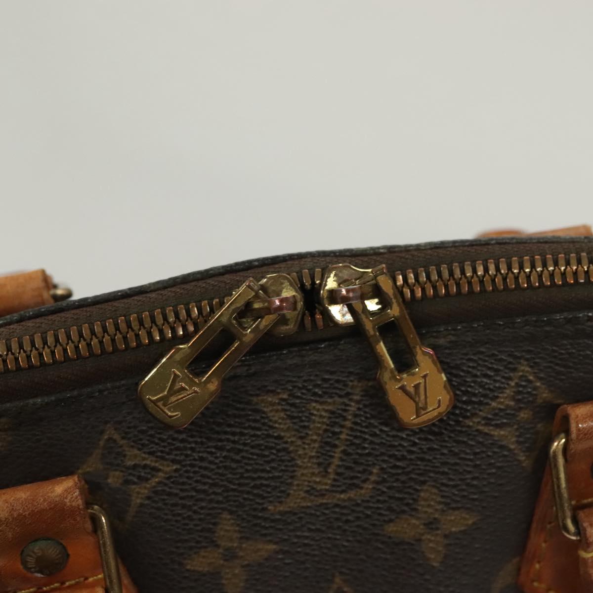 LOUIS VUITTON Monogram Alma Hand Bag M51130 LV Auth BA3049