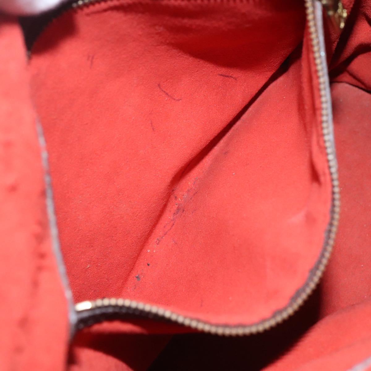 LOUIS VUITTON Damier Ebene Marais Shoulder Bag N42240 LV Auth BA310