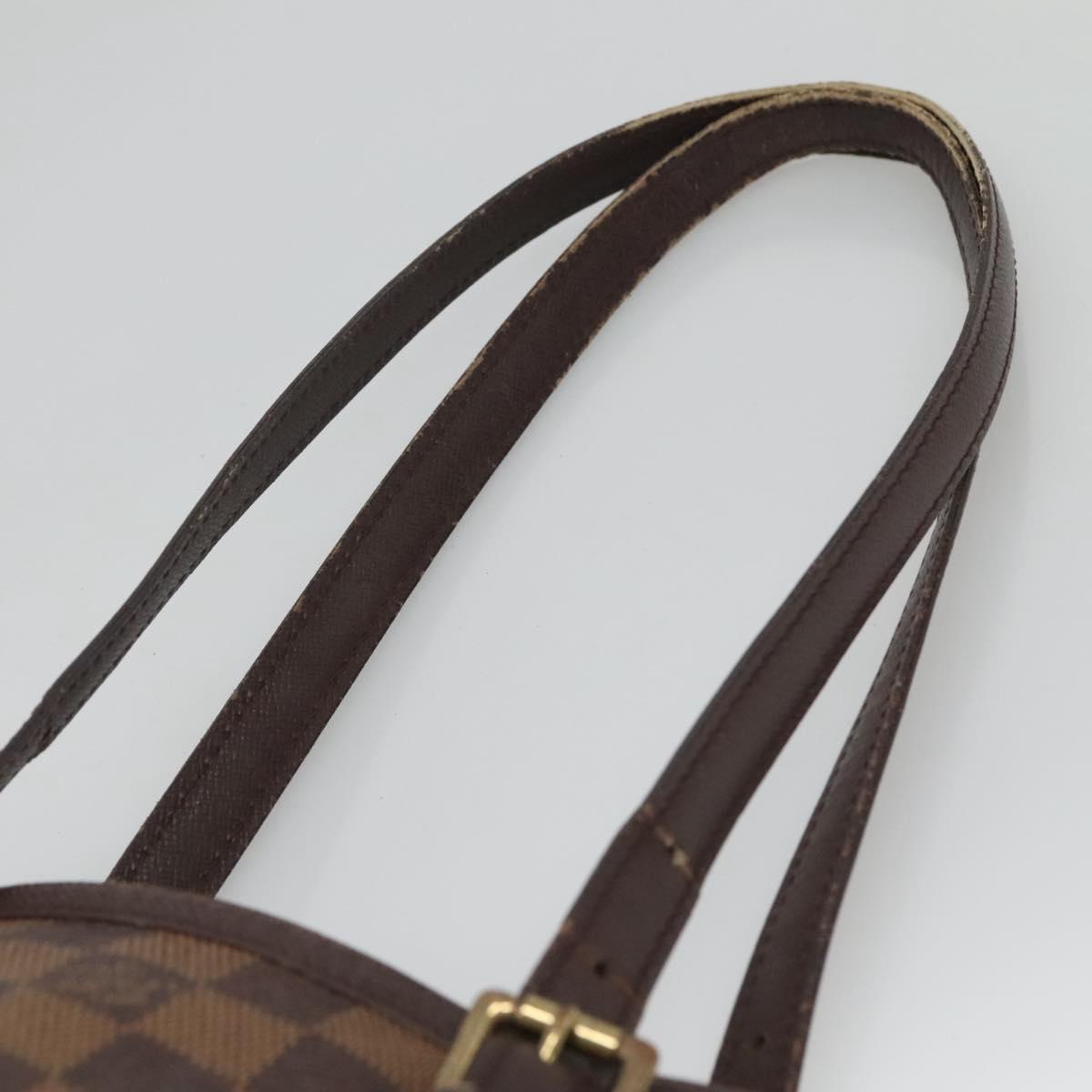 LOUIS VUITTON Damier Ebene Marais Shoulder Bag N42240 LV Auth BA310