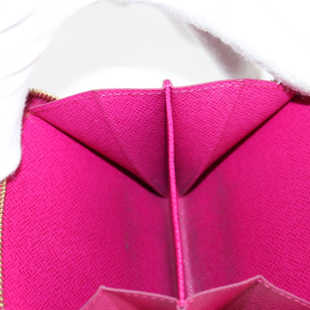 LOUIS VUITTON Monogram Perfo Compact zip Bifold Wallet M95188 LV Auth BA3167V