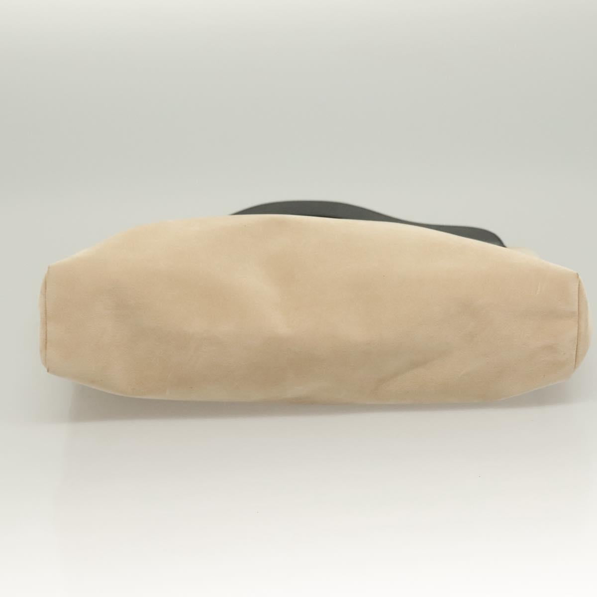 GUCCI Hand Bag Suede Beige 002 8000 Auth BA3177