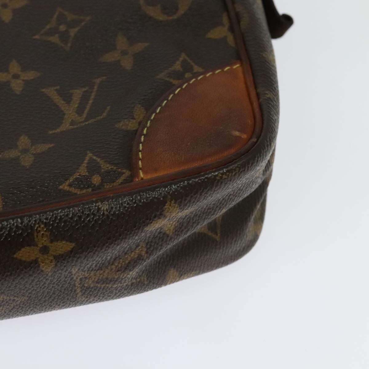 LOUIS VUITTON Monogram Compiegne 28 Clutch Bag M51845 LV Auth BA3212