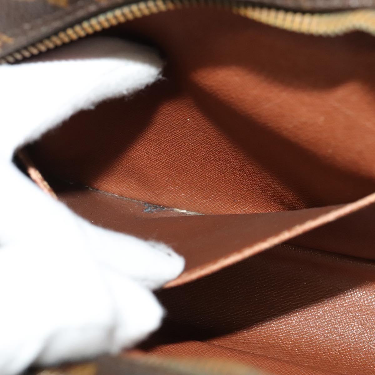 LOUIS VUITTON Monogram Compiegne 28 Clutch Bag M51845 LV Auth BA3212