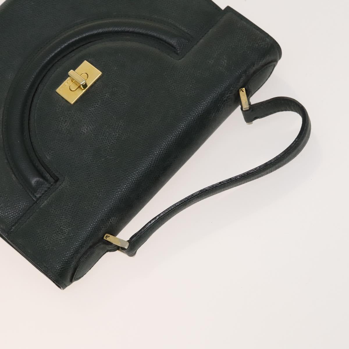 BALLY Quilted Bag Leather 3Set Green Black Brown Auth BA3270