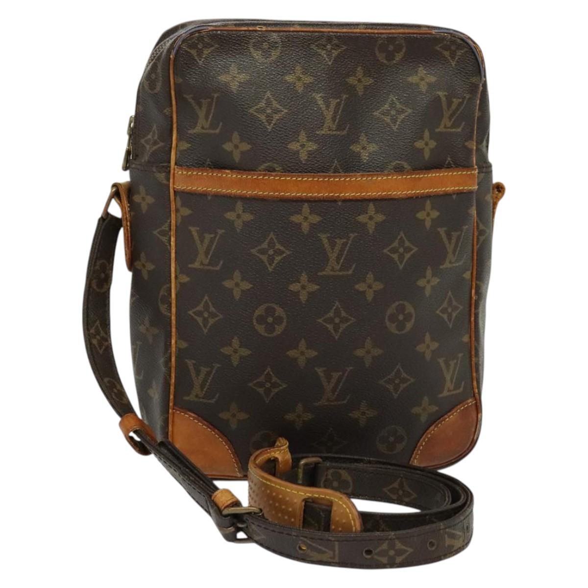 LOUIS VUITTON Monogram Danube MM Shoulder Bag M45264 LV Auth BA3279