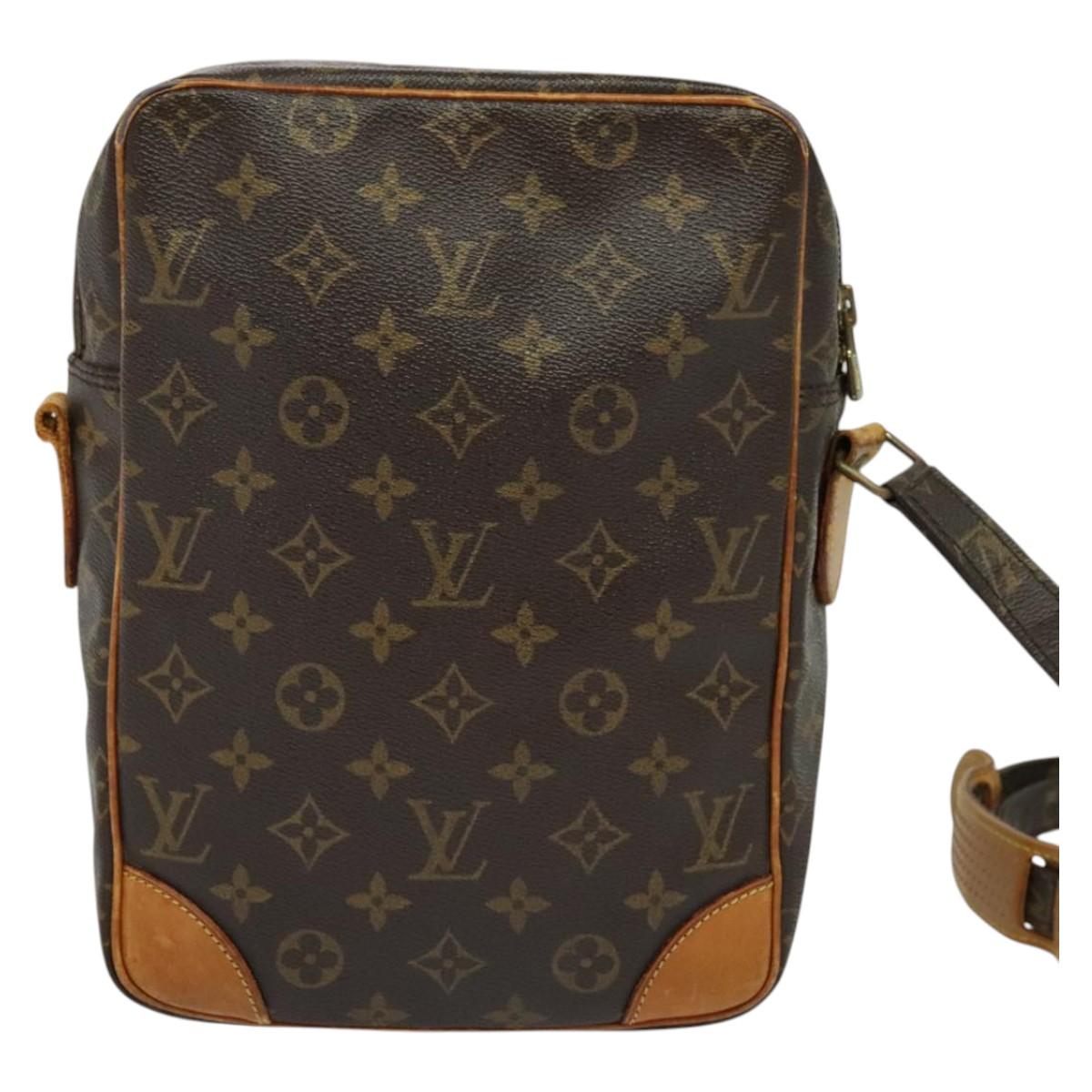 LOUIS VUITTON Monogram Danube MM Shoulder Bag M45264 LV Auth BA3279