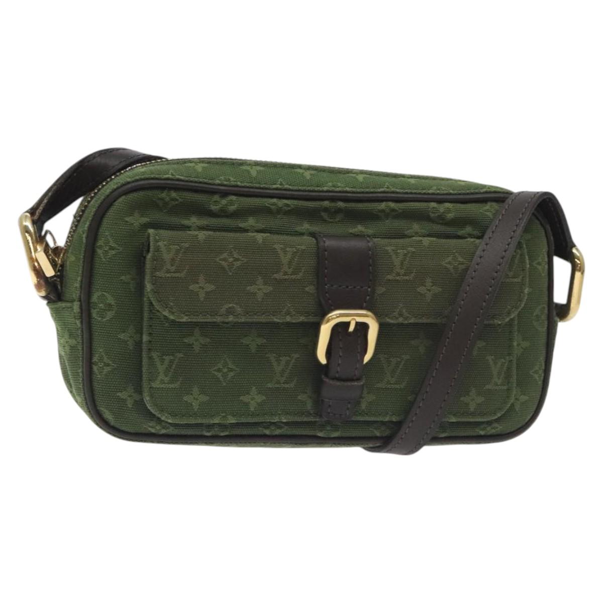 LOUIS VUITTON Monogram Mini Juliet MM Shoulder Bag TST Khaki M92418 Auth BA3290
