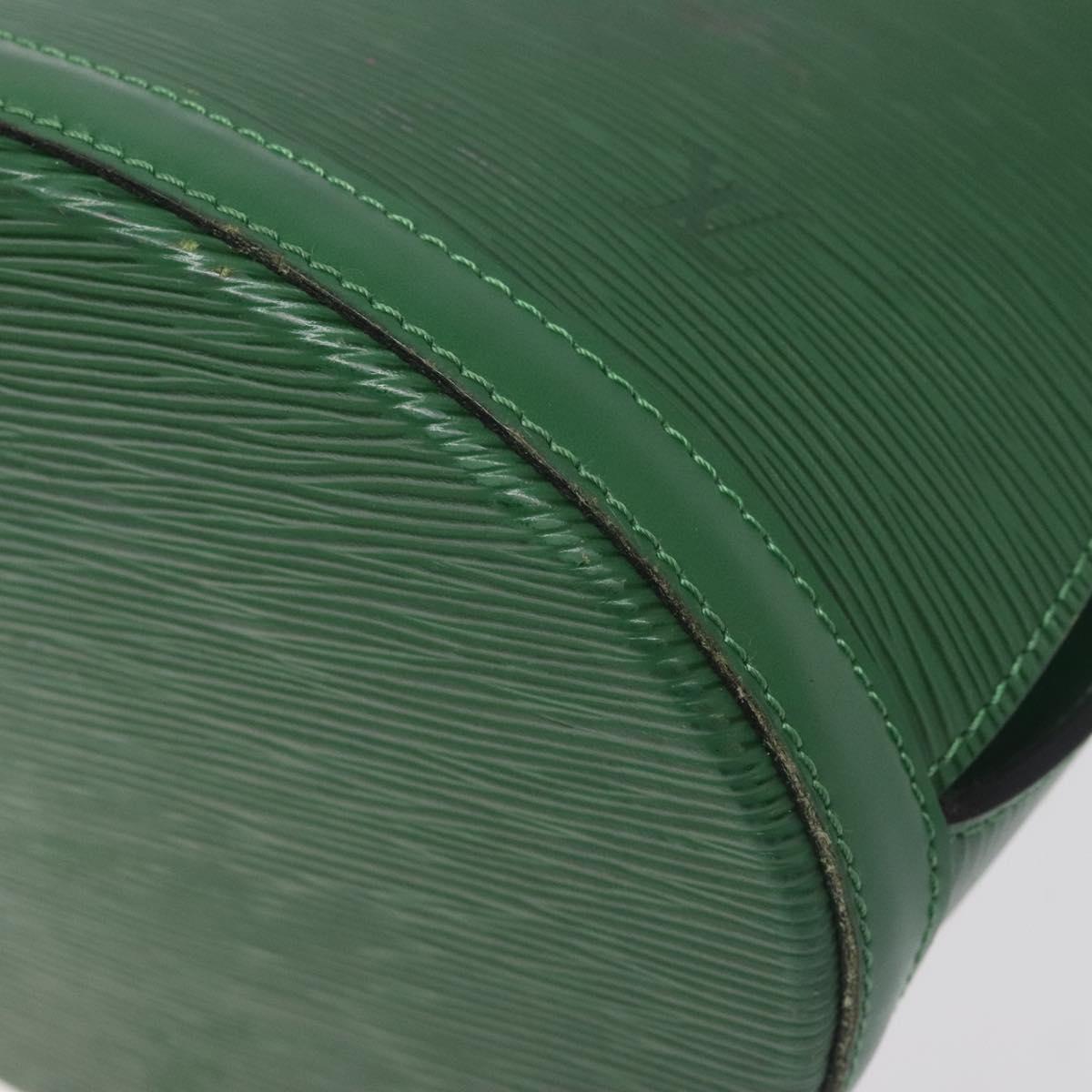 LOUIS VUITTON Epi Cluny Shoulder Bag Green M52254 LV Auth BA3296