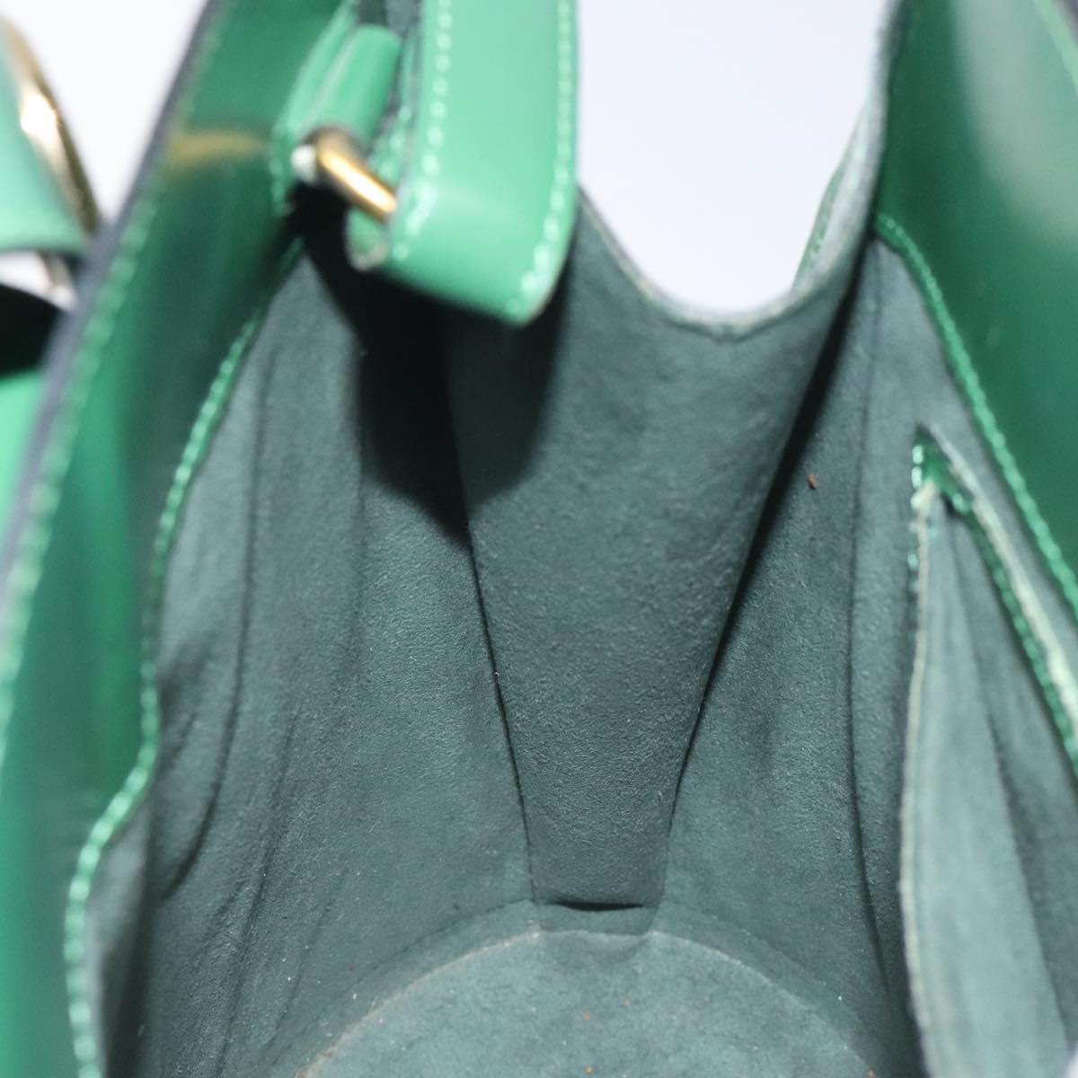 LOUIS VUITTON Epi Cluny Shoulder Bag Green M52254 LV Auth BA3296
