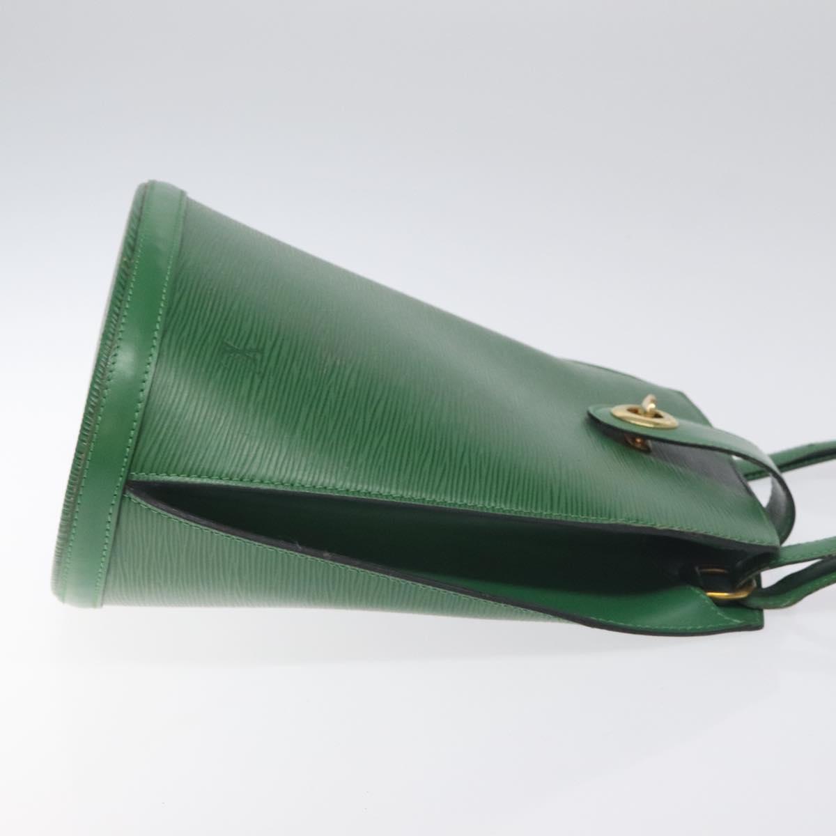 LOUIS VUITTON Epi Cluny Shoulder Bag Green M52254 LV Auth BA3296
