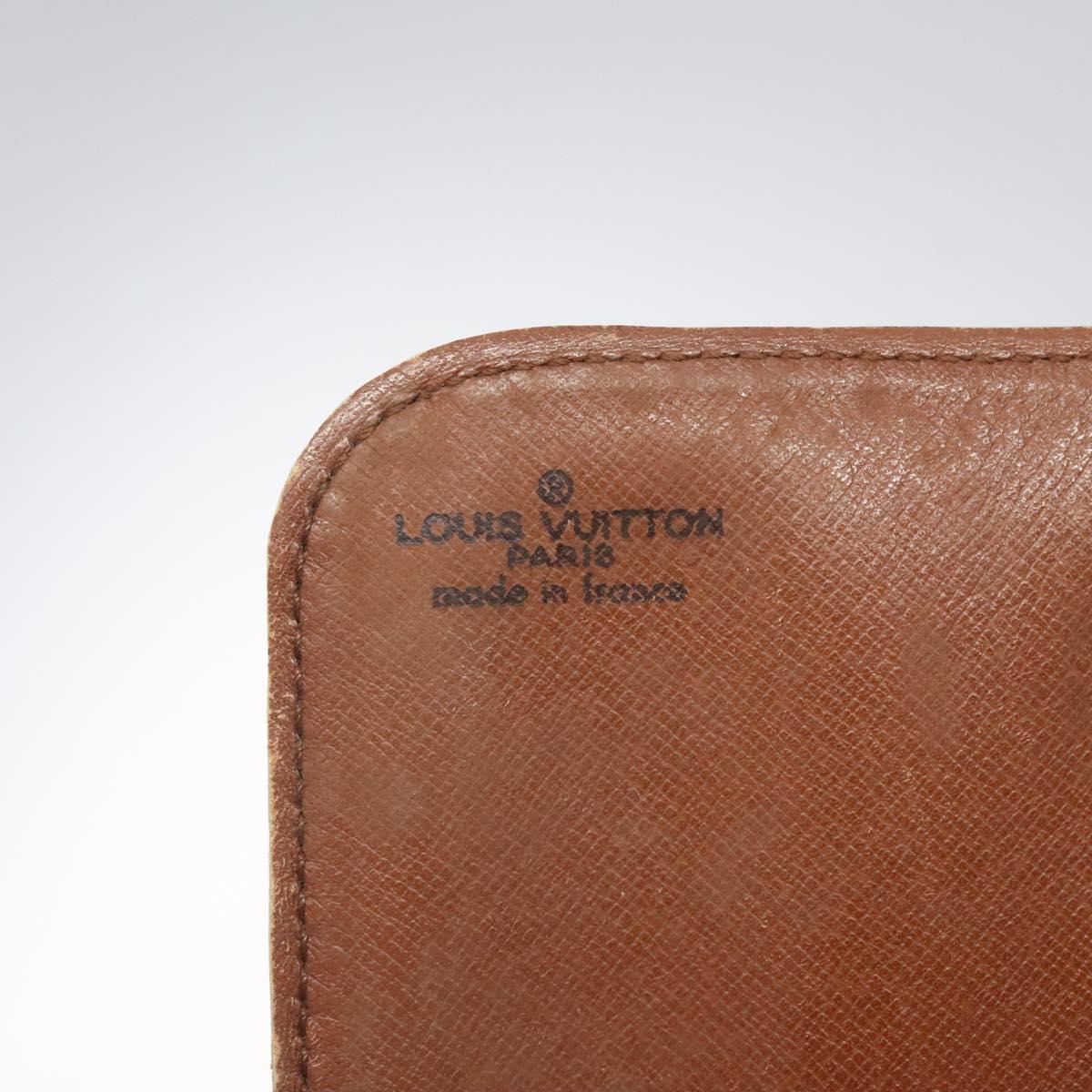 LOUIS VUITTON Monogram Cartouchiere GM Shoulder Bag M51252 LV Auth BA3340