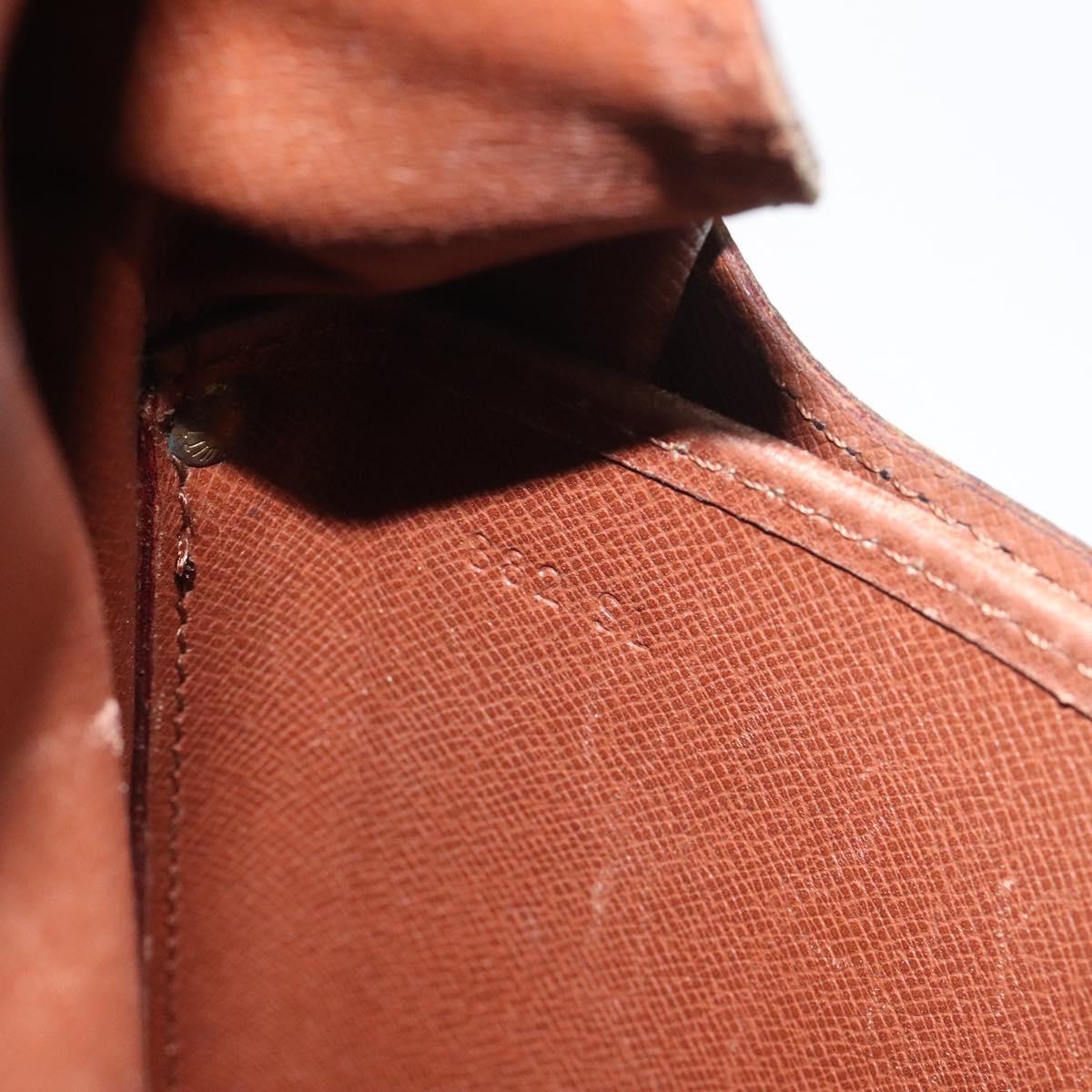 LOUIS VUITTON Monogram Cartouchiere GM Shoulder Bag M51252 LV Auth BA3340