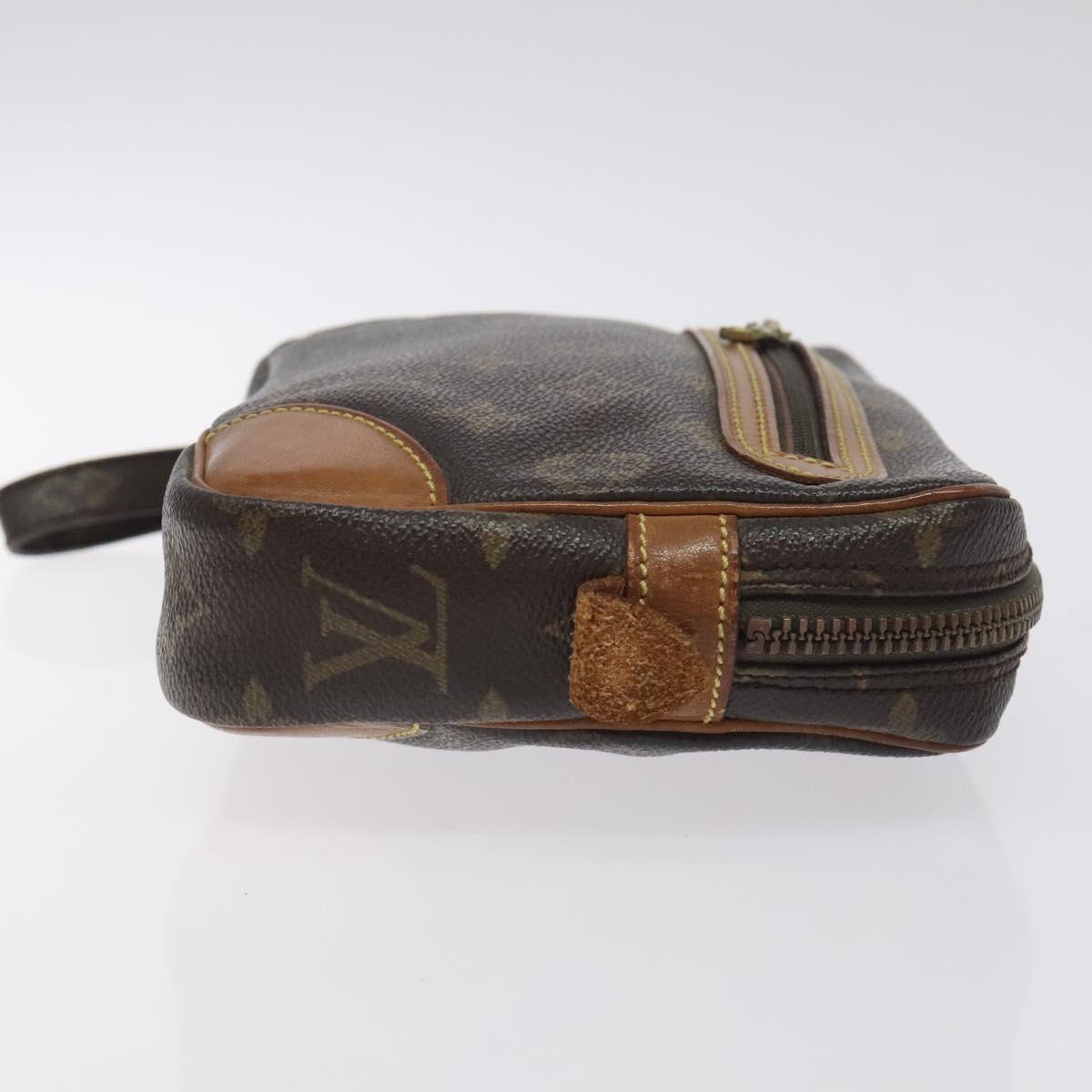 LOUIS VUITTON Monogram Marly Dragonne GM Clutch Bag M51825 LV Auth BA3368