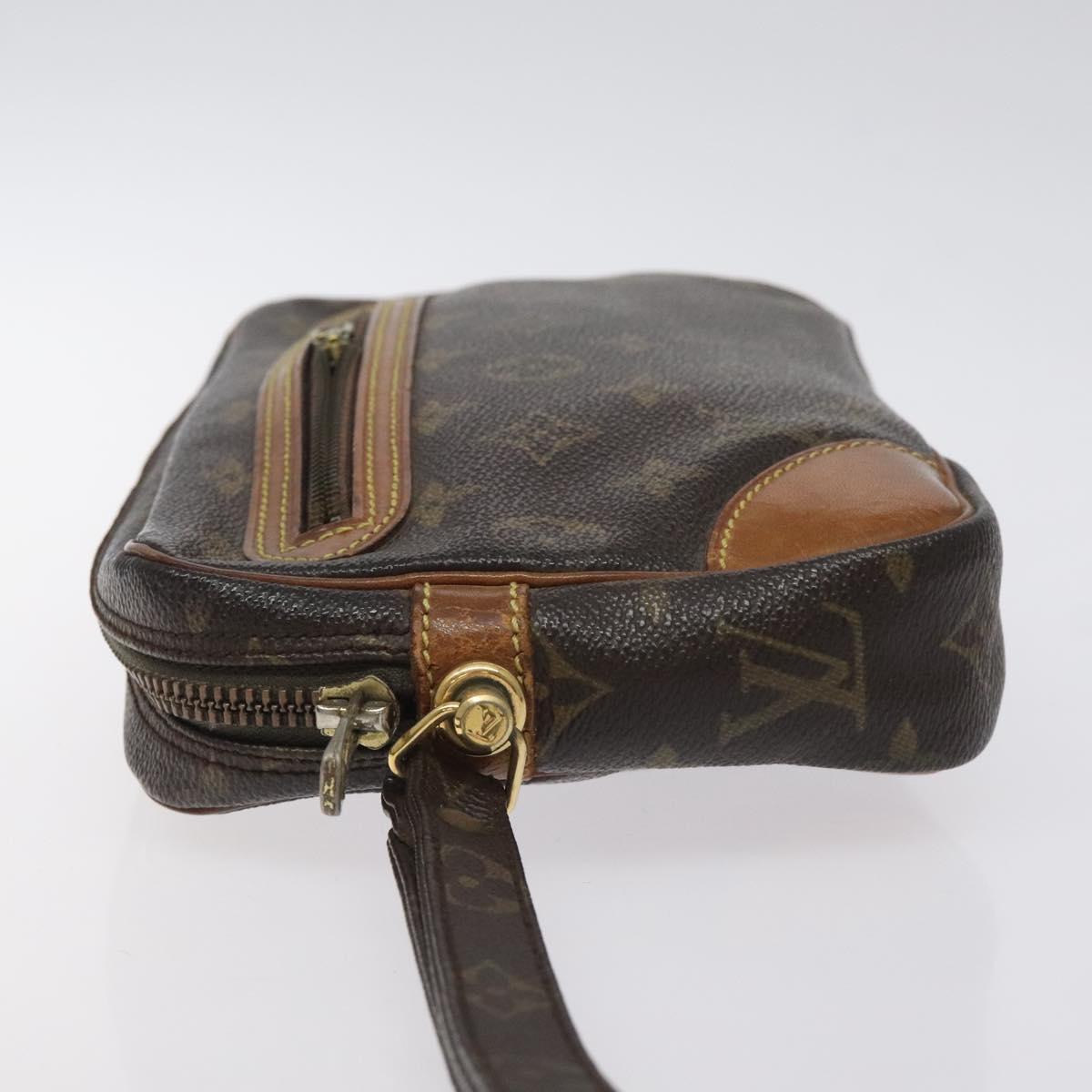 LOUIS VUITTON Monogram Marly Dragonne GM Clutch Bag M51825 LV Auth BA3368