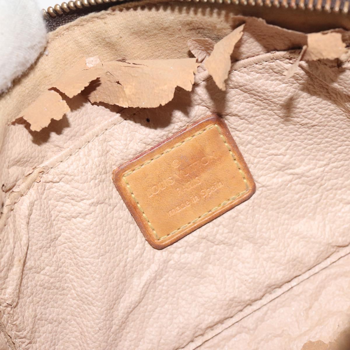 LOUIS VUITTON Monogram Pochette Cosmetic PM Cosmetic Pouch M47515 LV Auth BA3383