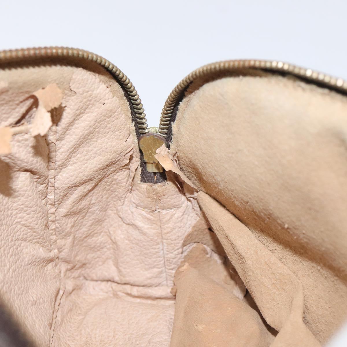 LOUIS VUITTON Monogram Pochette Cosmetic PM Cosmetic Pouch M47515 LV Auth BA3383