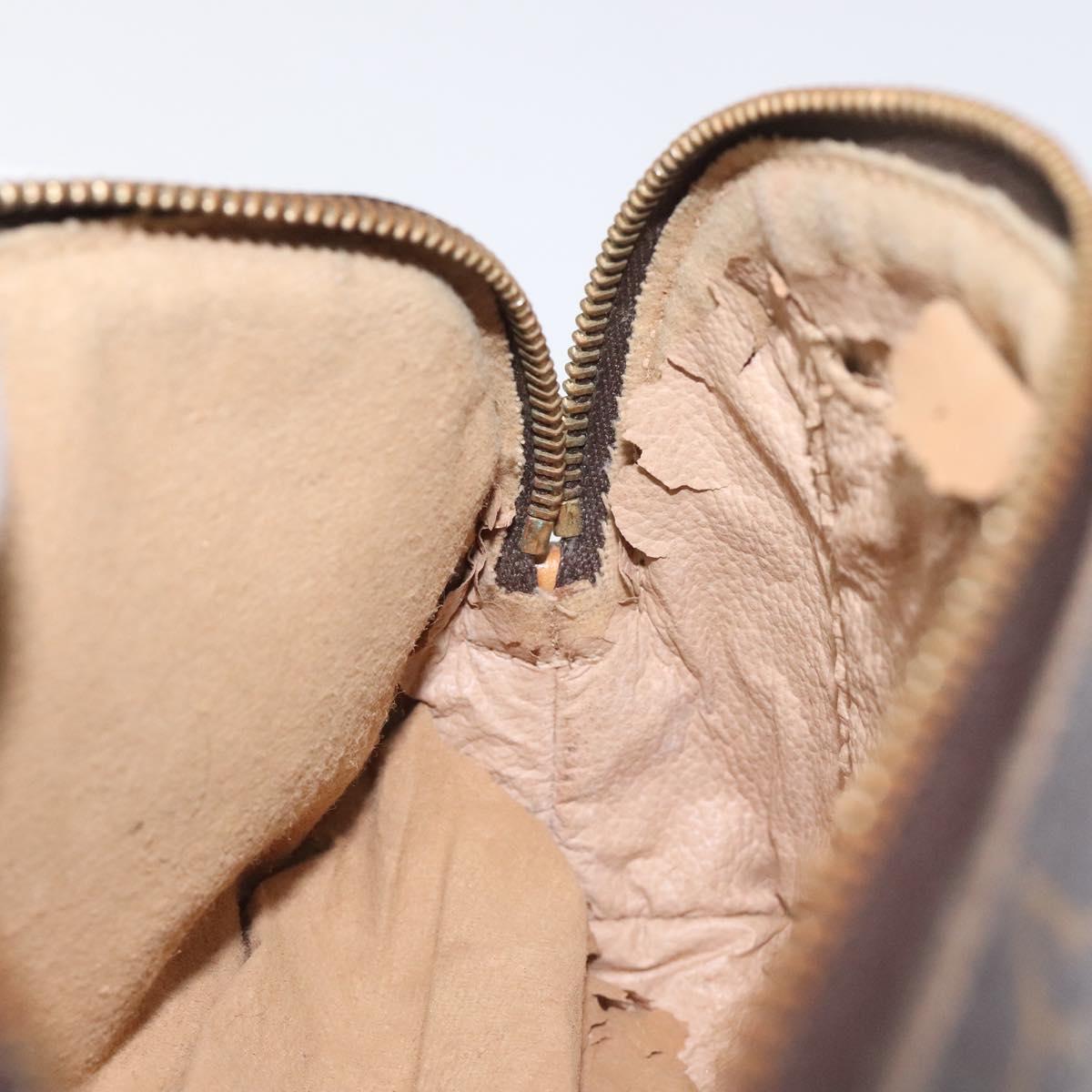 LOUIS VUITTON Monogram Pochette Cosmetic PM Cosmetic Pouch M47515 LV Auth BA3383