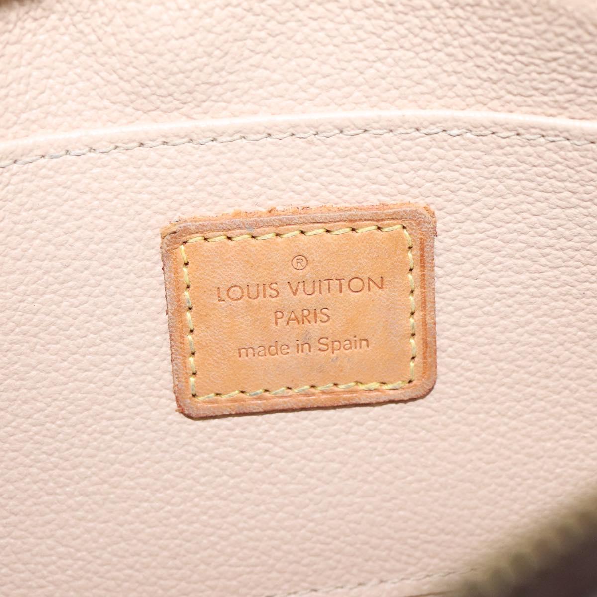 LOUIS VUITTON Monogram Pochette Cosmetic PM Cosmetic Pouch M47515 LV Auth BA3384