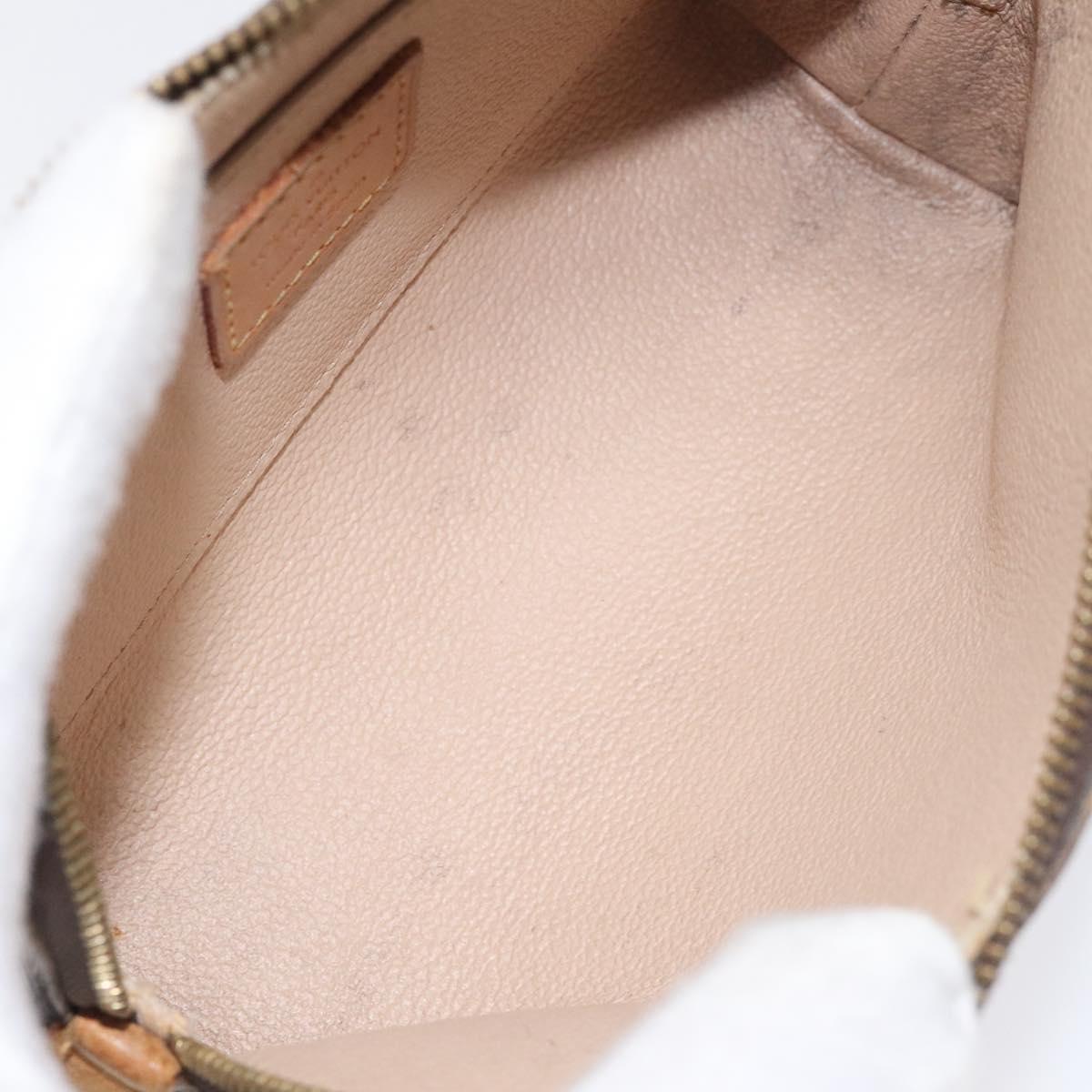 LOUIS VUITTON Monogram Pochette Cosmetic PM Cosmetic Pouch M47515 LV Auth BA3384