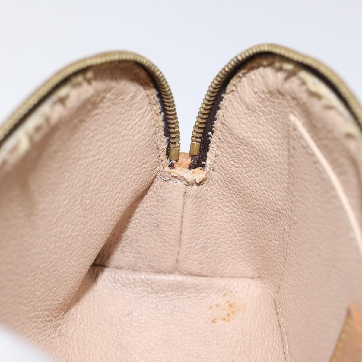 LOUIS VUITTON Monogram Pochette Cosmetic PM Cosmetic Pouch M47515 LV Auth BA3384