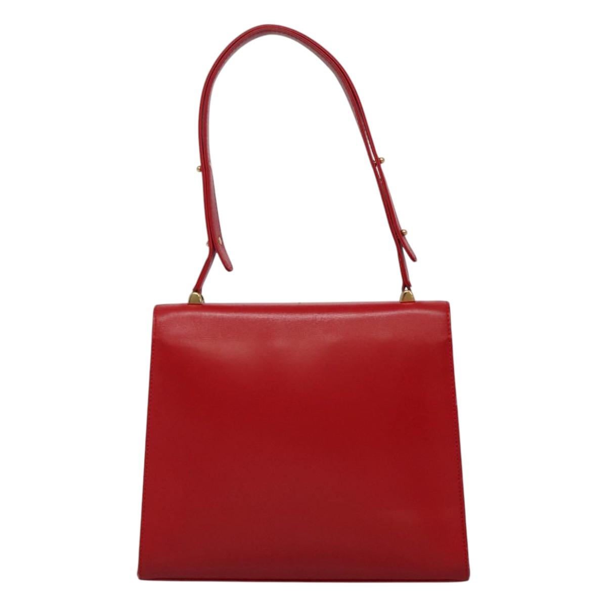 LOUIS VUITTON Epi Opera line Spartan Shoulder Bag Red M63947 LV Auth BA346