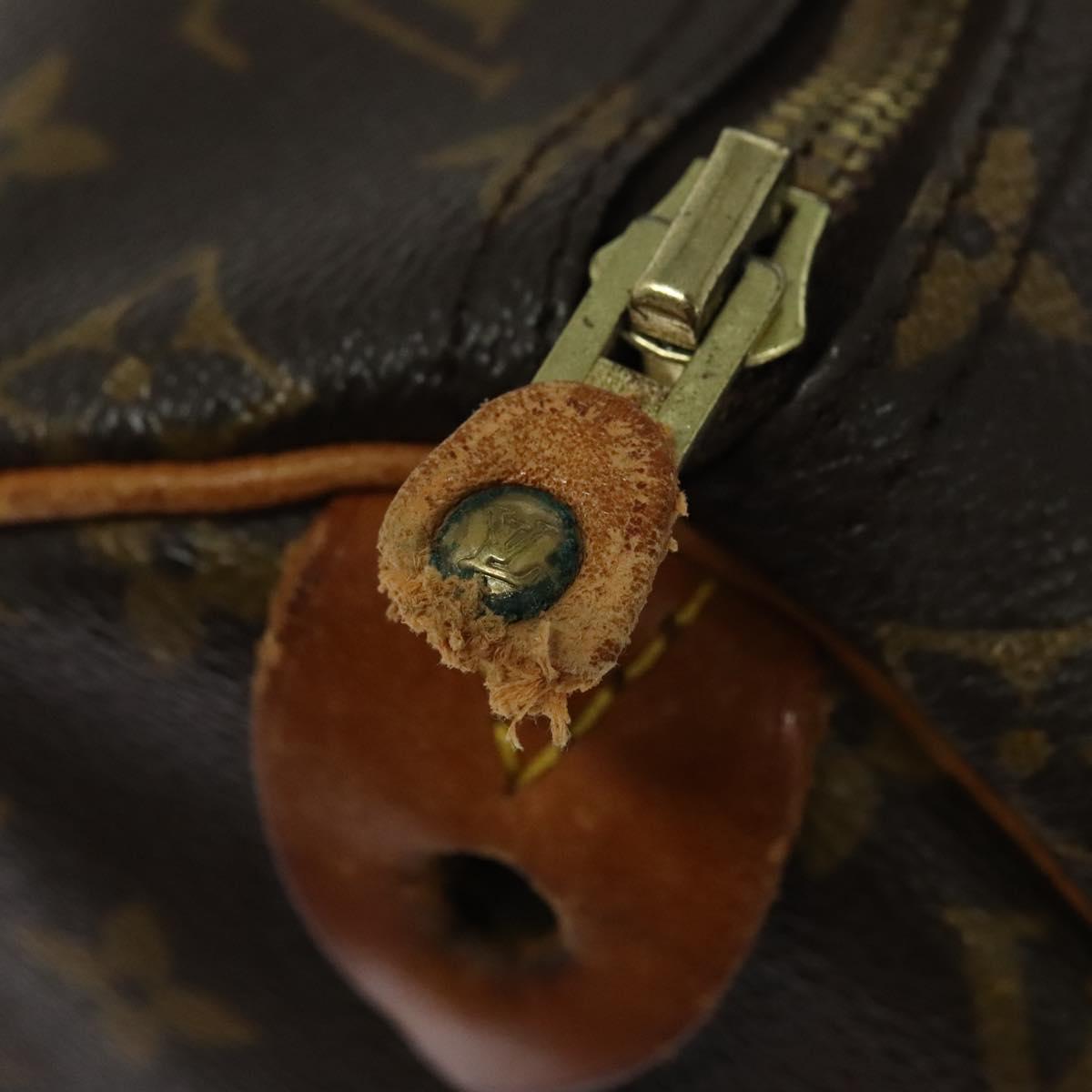 LOUIS VUITTON Monogram Speedy 40 Hand Bag M41522 LV Auth BA3490