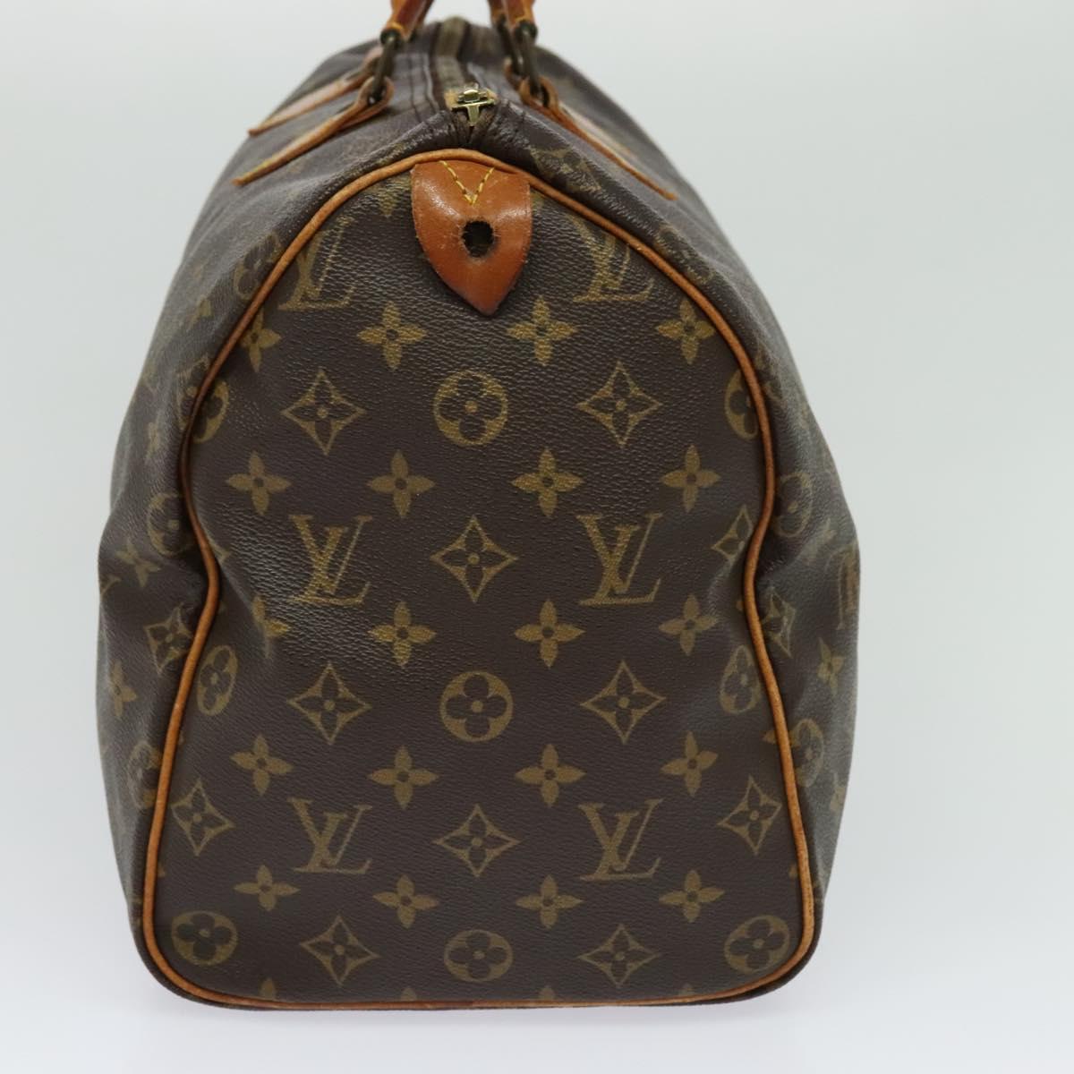 LOUIS VUITTON Monogram Speedy 40 Hand Bag M41522 LV Auth BA3490