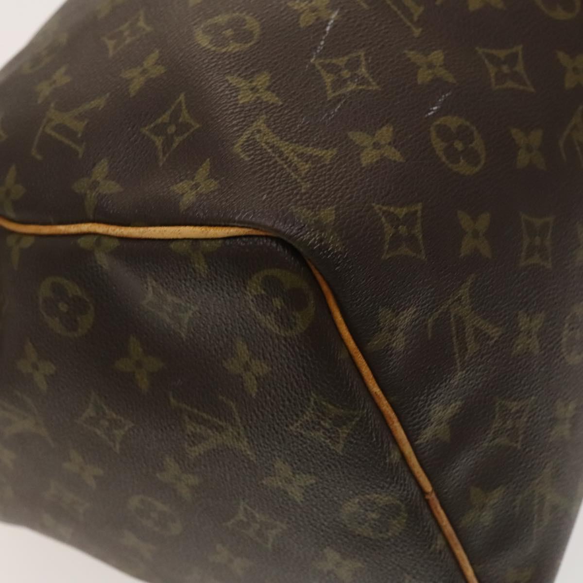 LOUIS VUITTON Monogram Keepall 45 Boston Bag M41428 LV Auth BA3491