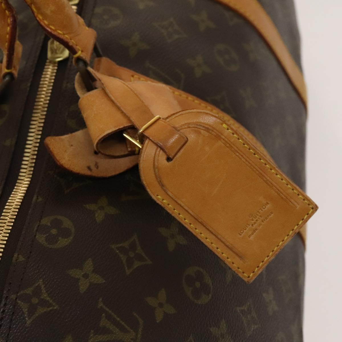 LOUIS VUITTON Monogram Keepall 45 Boston Bag M41428 LV Auth BA3491