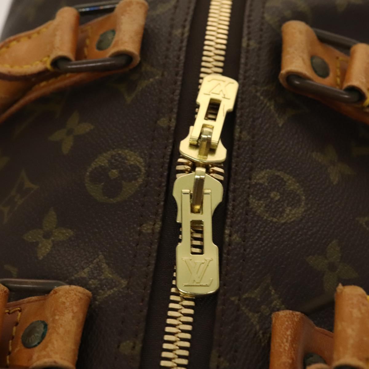 LOUIS VUITTON Monogram Keepall 45 Boston Bag M41428 LV Auth BA3491