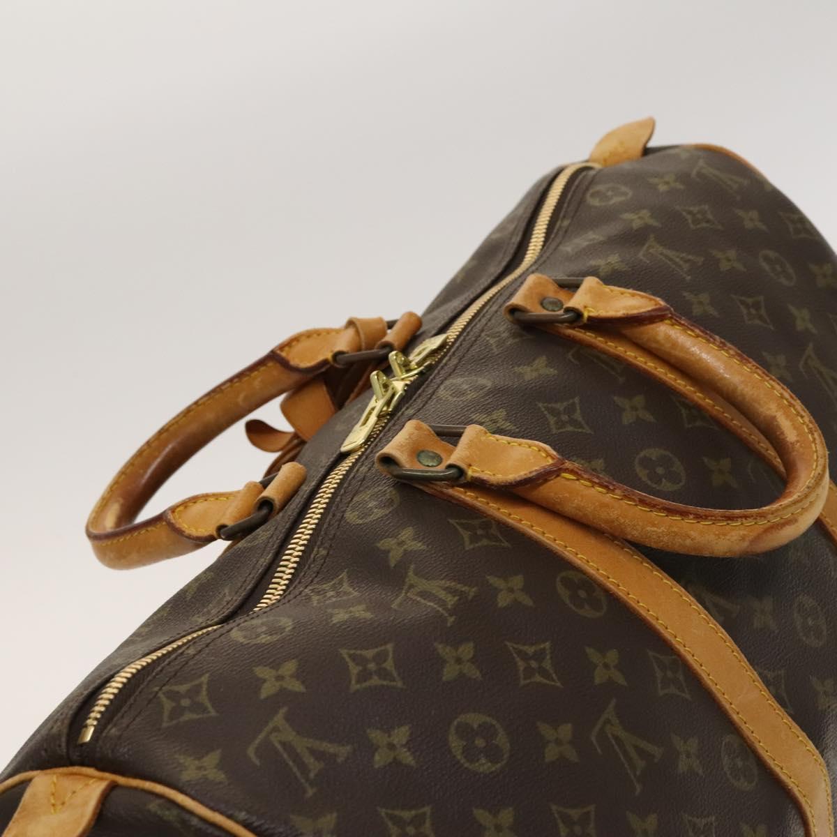 LOUIS VUITTON Monogram Keepall 45 Boston Bag M41428 LV Auth BA3491