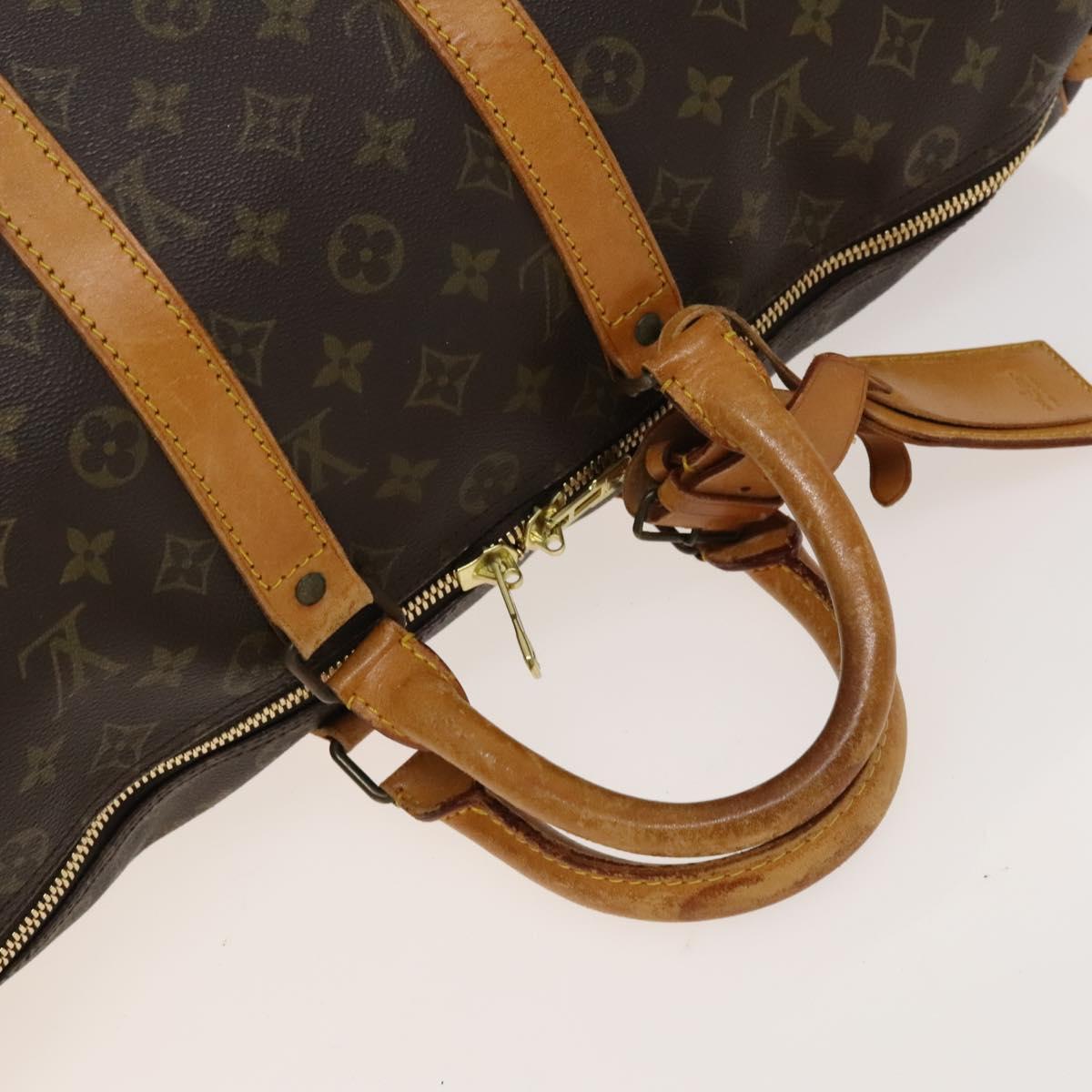 LOUIS VUITTON Monogram Keepall 45 Boston Bag M41428 LV Auth BA3491