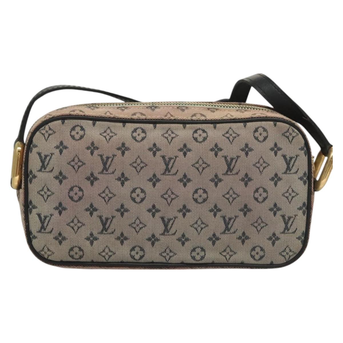 LOUIS VUITTON Monogram Mini Juliet MM Shoulder Bag Blue M92004 LV Auth BA3497
