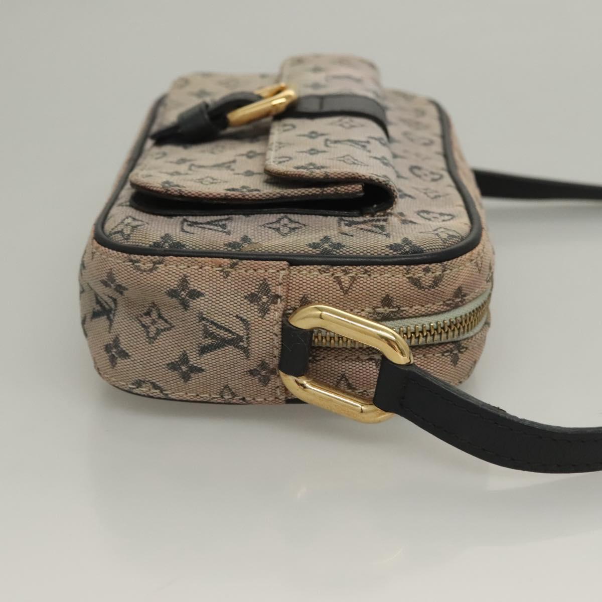 LOUIS VUITTON Monogram Mini Juliet MM Shoulder Bag Blue M92004 LV Auth BA3497