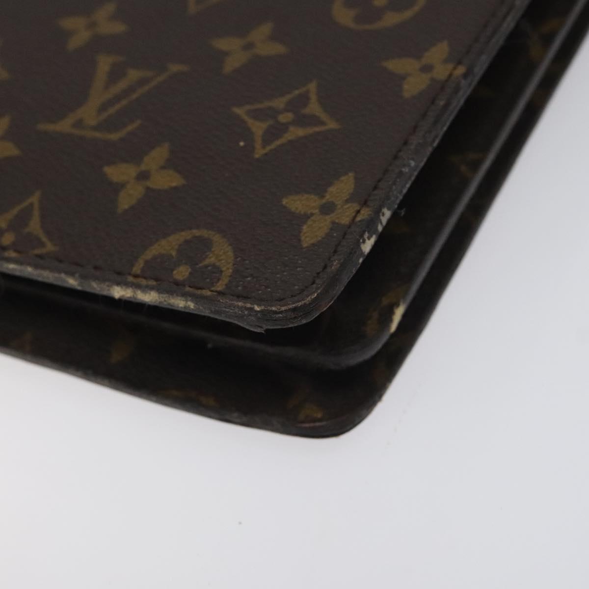 LOUIS VUITTON Monogram Serviette Conseiller Briefcase M53331 LV Auth BA3506