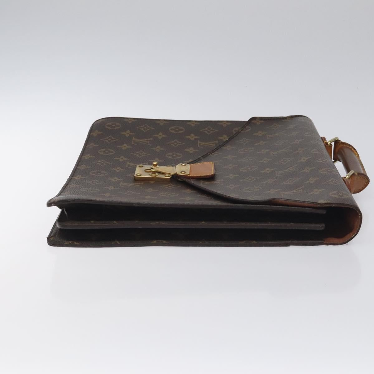 LOUIS VUITTON Monogram Serviette Conseiller Briefcase M53331 LV Auth BA3506