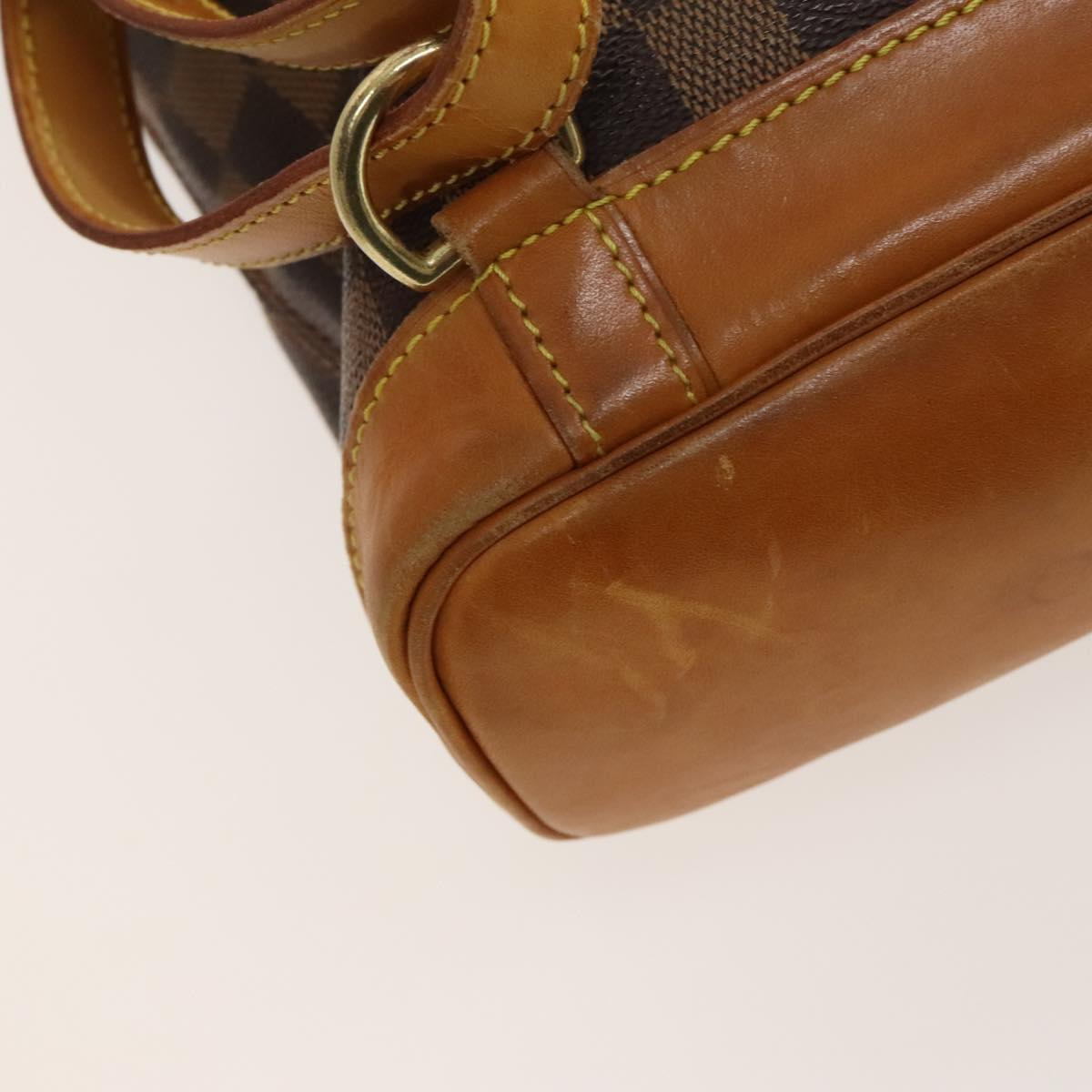 LOUIS VUITTON Damier Ebene Arlucan Backpack N99038 LV Auth BA3508