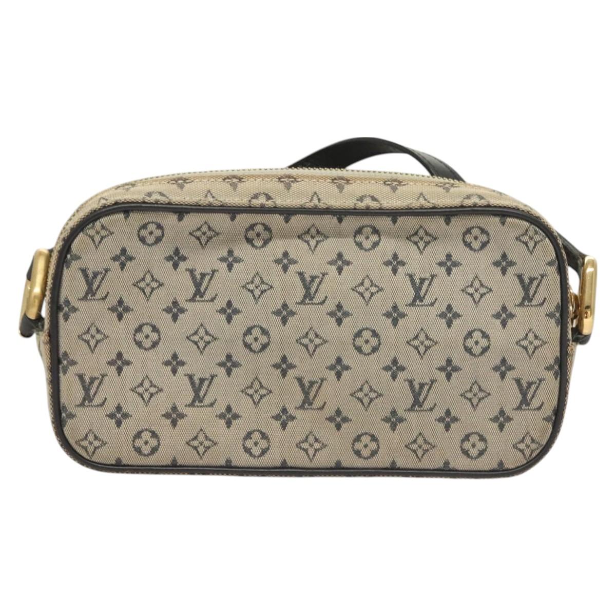 LOUIS VUITTON Monogram Mini Juliet MM Shoulder Bag Blue M92004 LV Auth BA3525