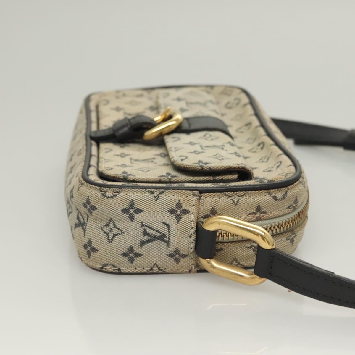LOUIS VUITTON Monogram Mini Juliet MM Shoulder Bag Blue M92004 LV Auth BA3525