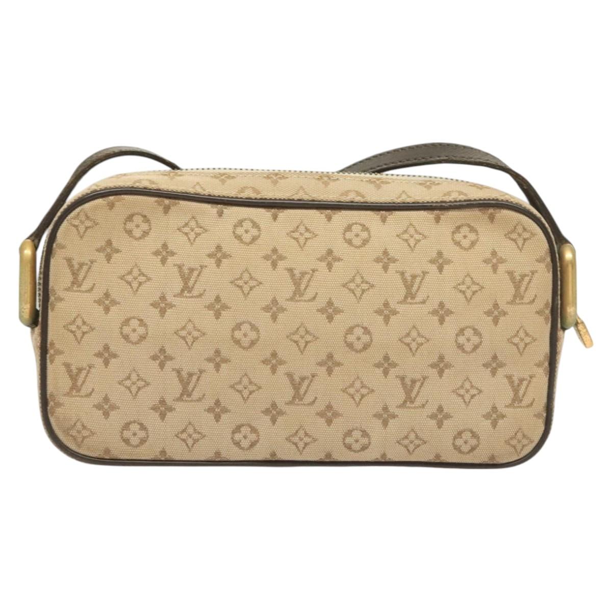 LOUIS VUITTON Monogram Mini Juliet MM Shoulder Bag Khaki M92218 LV Auth BA3526
